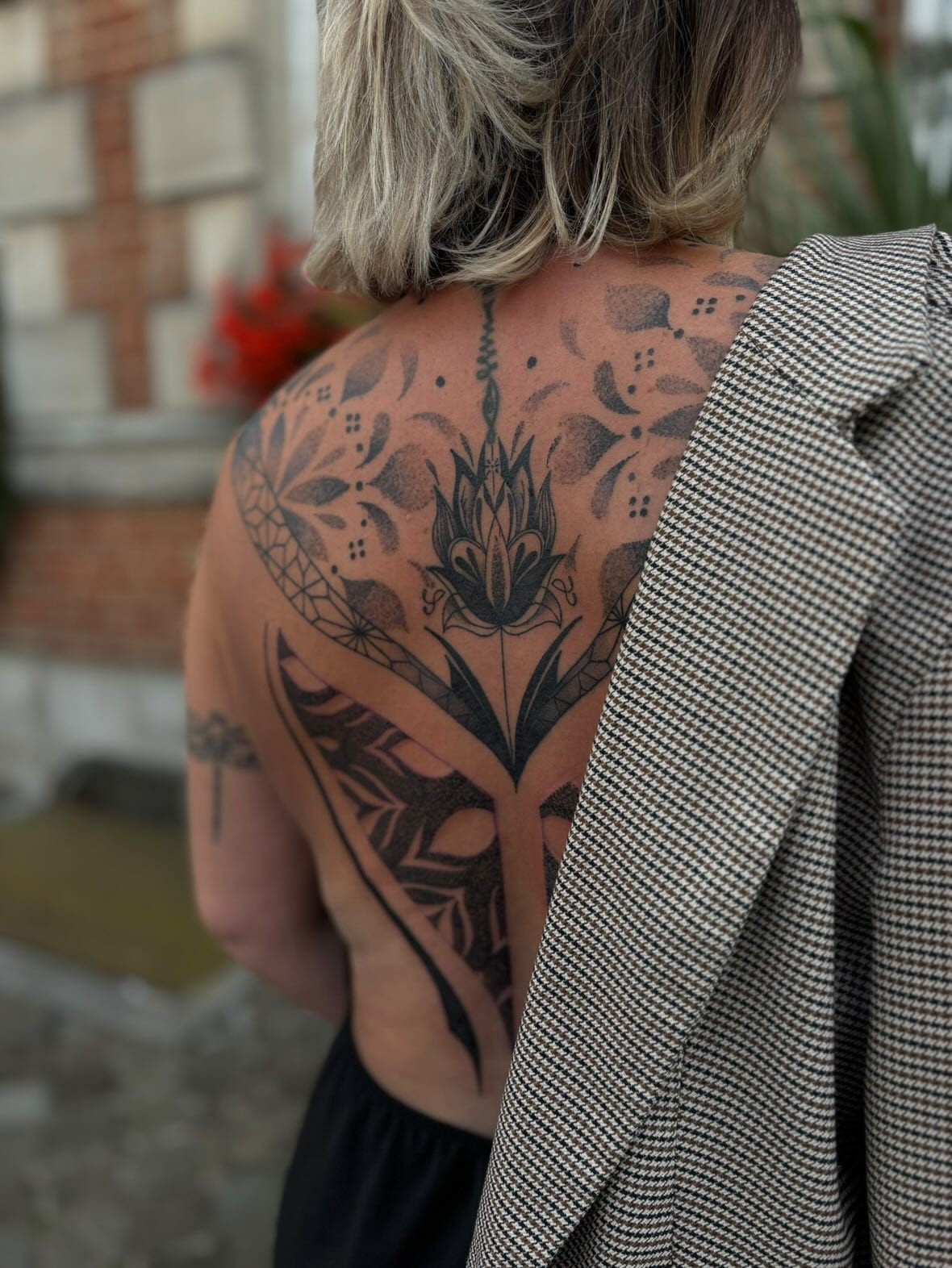 Exemple de tatouage dotwork